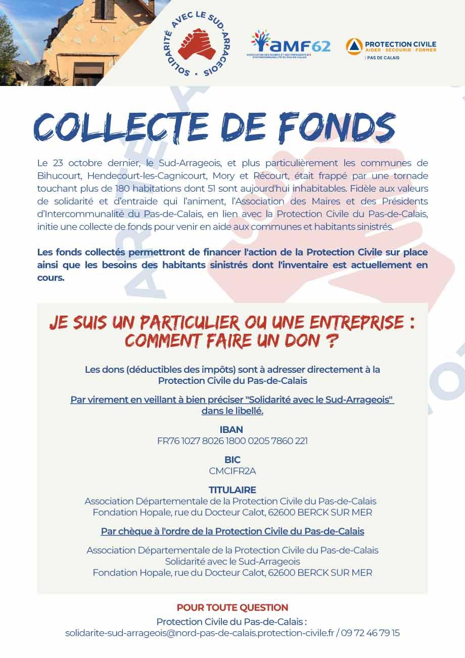 Affiche a4 solidarite avec le sud arrageois