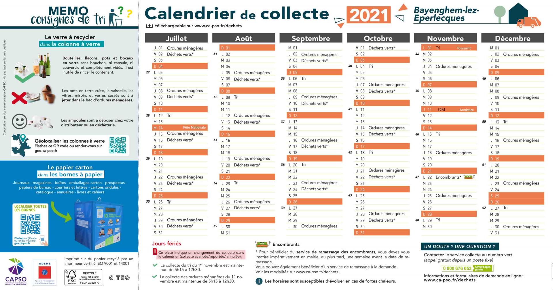 Calendrier Encombrant Clamart 2021 | Calendrier may 2021