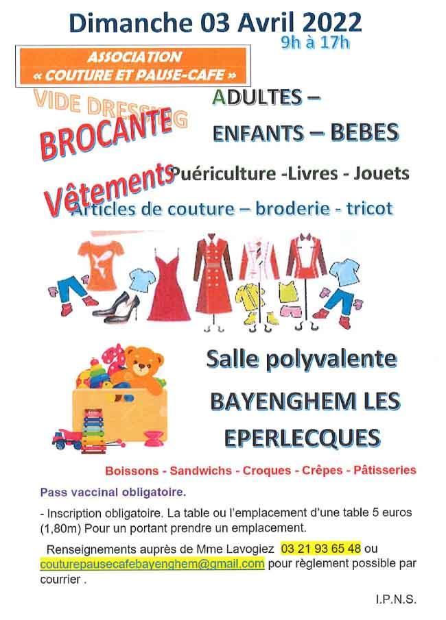 Brocante 3 avril