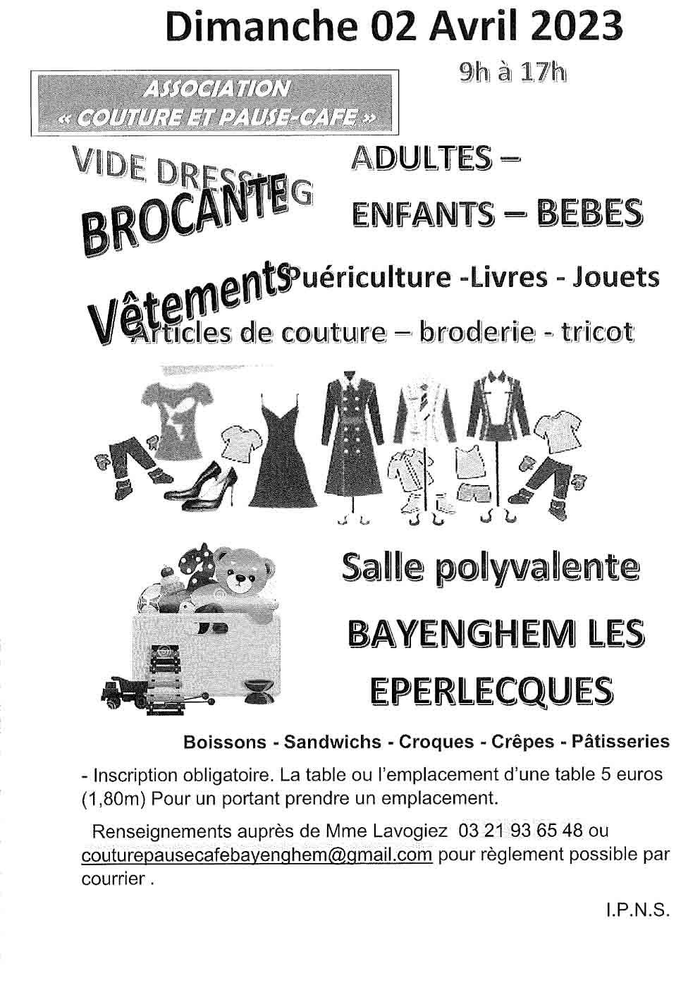 Brocante vetements