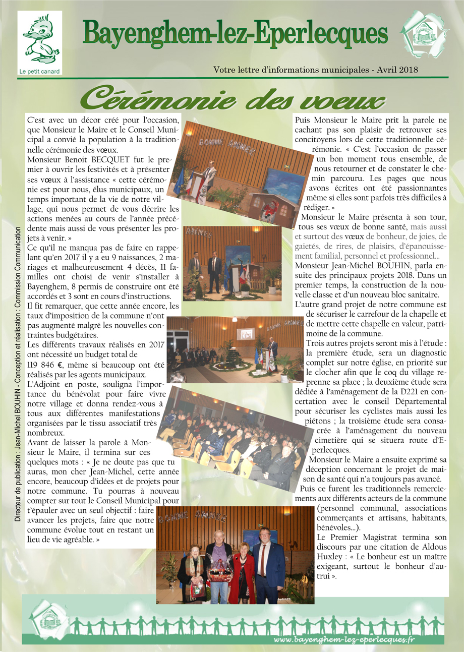 Bulletin mars 2018 1