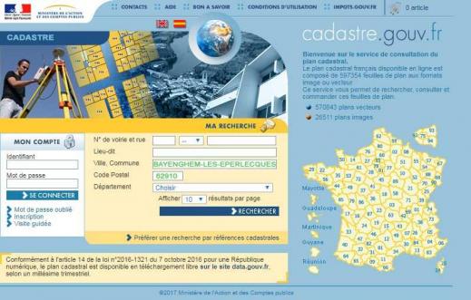 Cadastre bayenghem lez eperlecques lacleweb