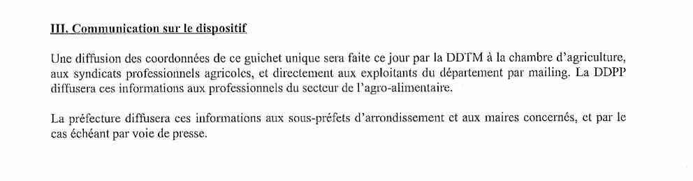 Cellule dediee aux exploitants agricoles 2