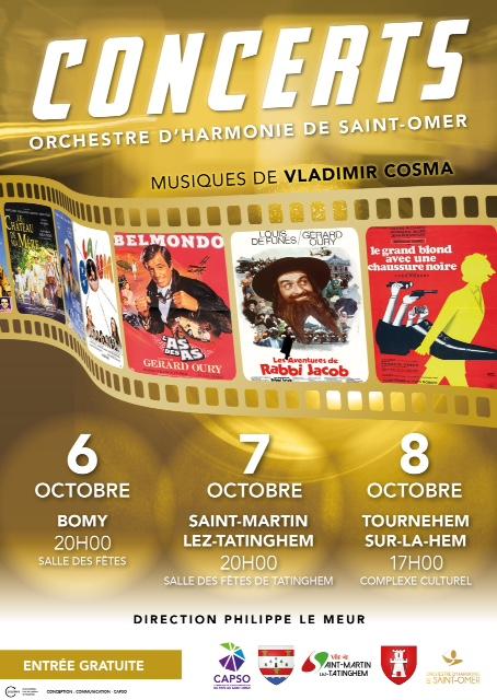 Concerts harmonie stomer vladimir cosma oct