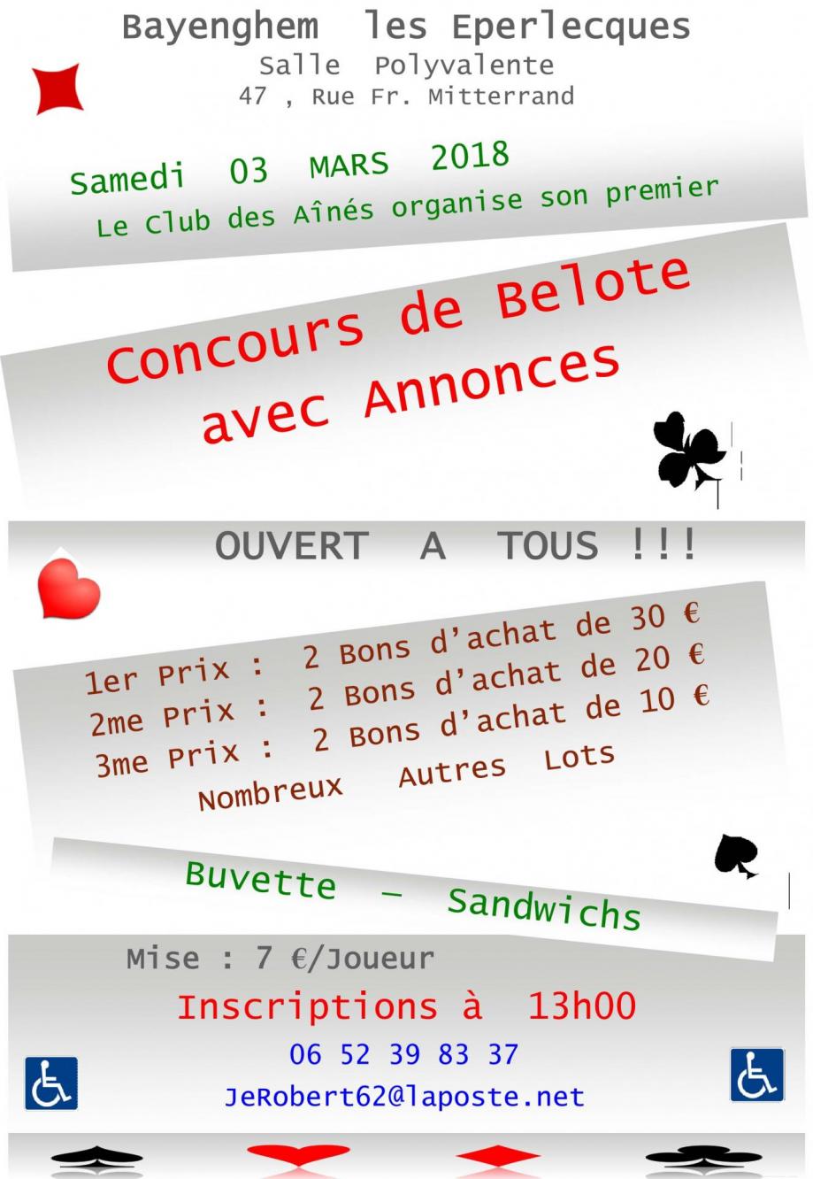 Concours de cartes