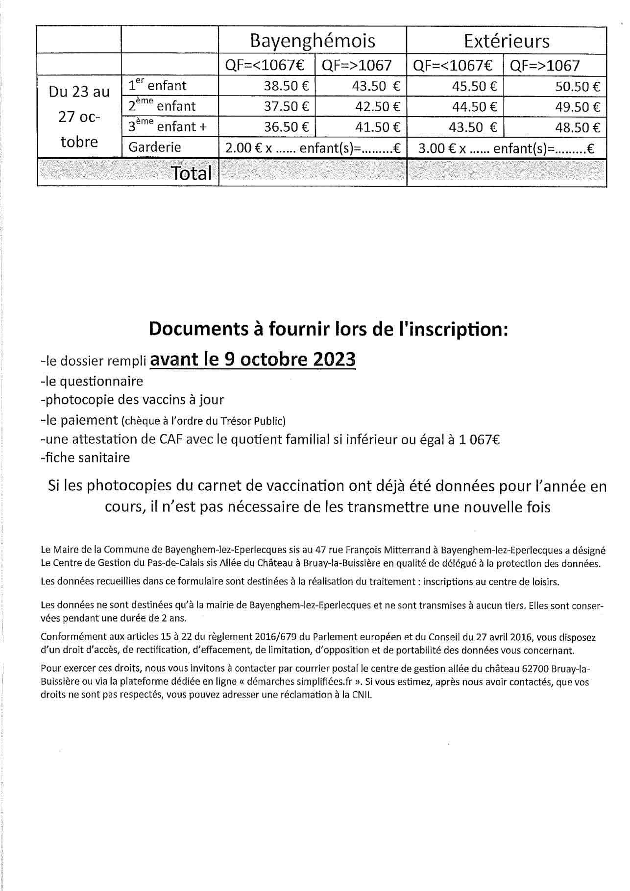 Dossier inscription 1 4