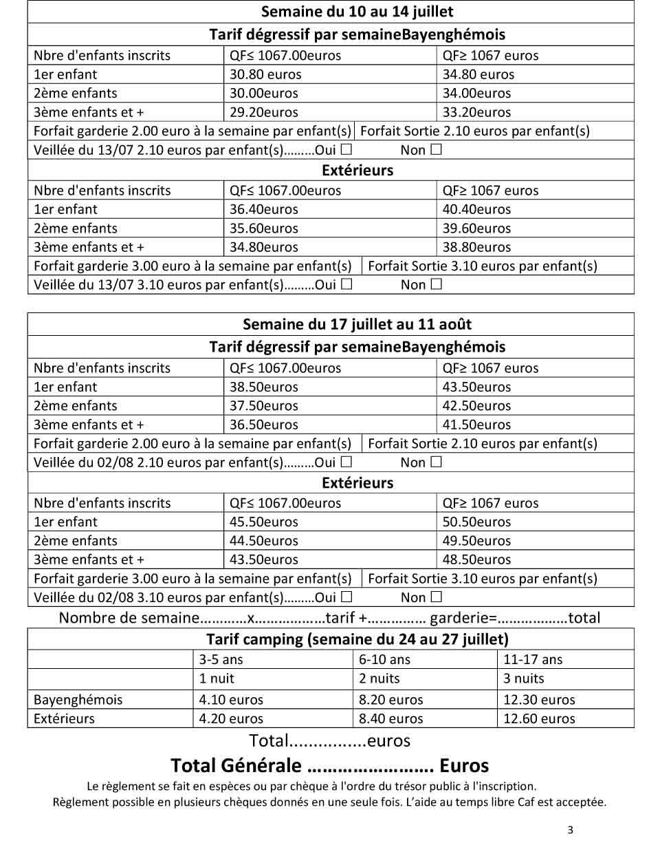 Dossier inscription 3