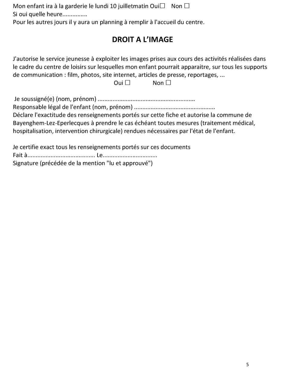 Dossier inscription 5