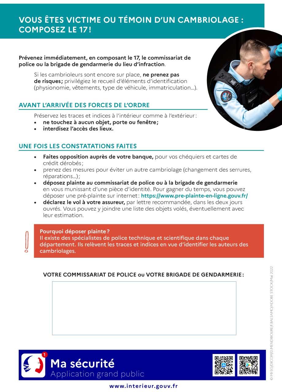 Flyer contre les cambriolages bat impression 1 4