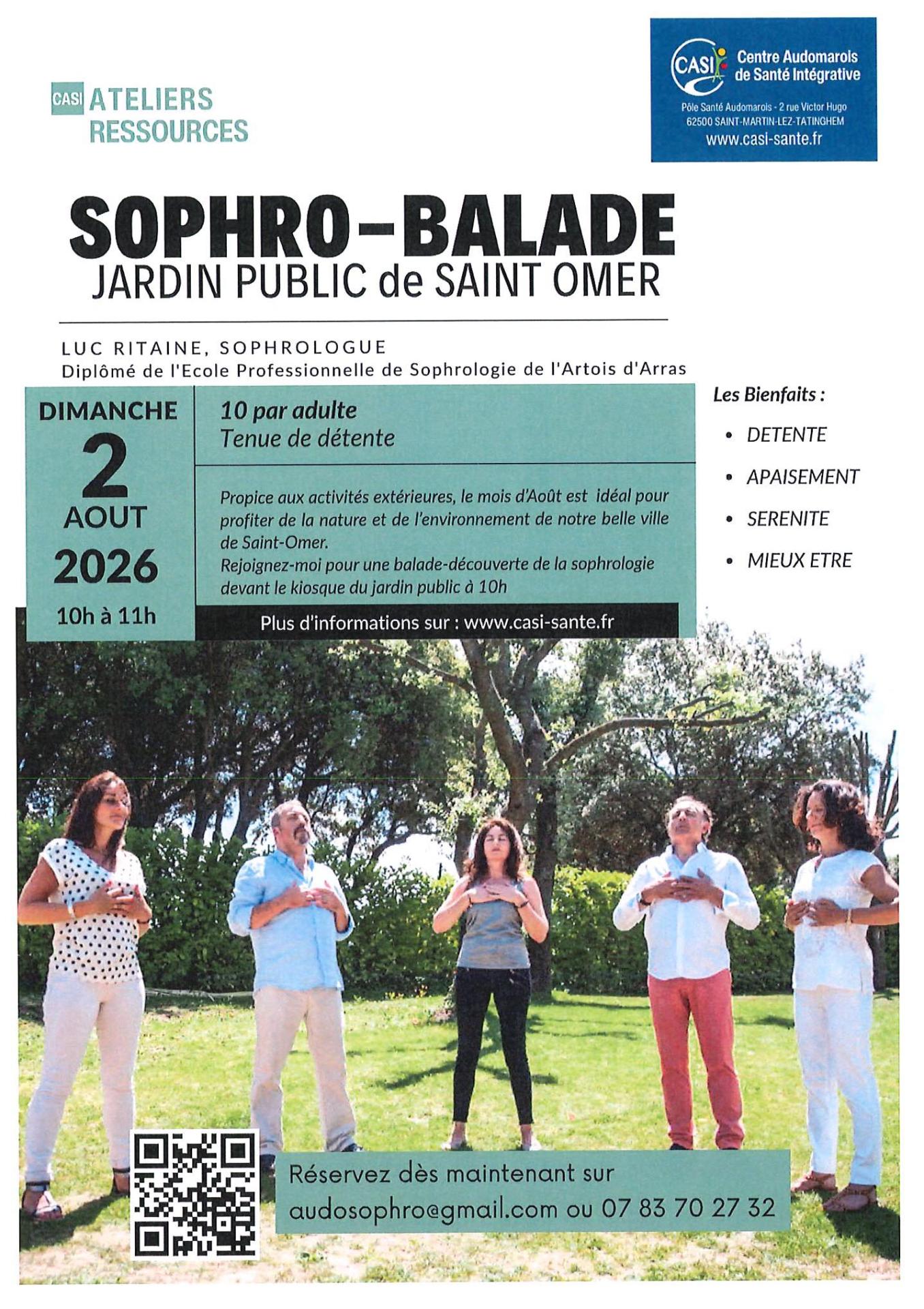 Sophro balade le 2 aout