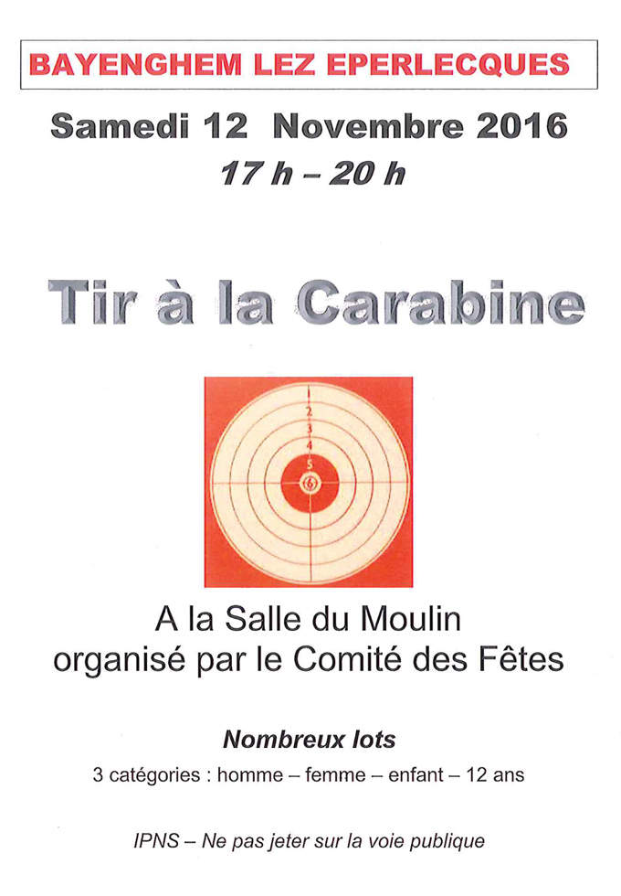 Tir a la carabine 1