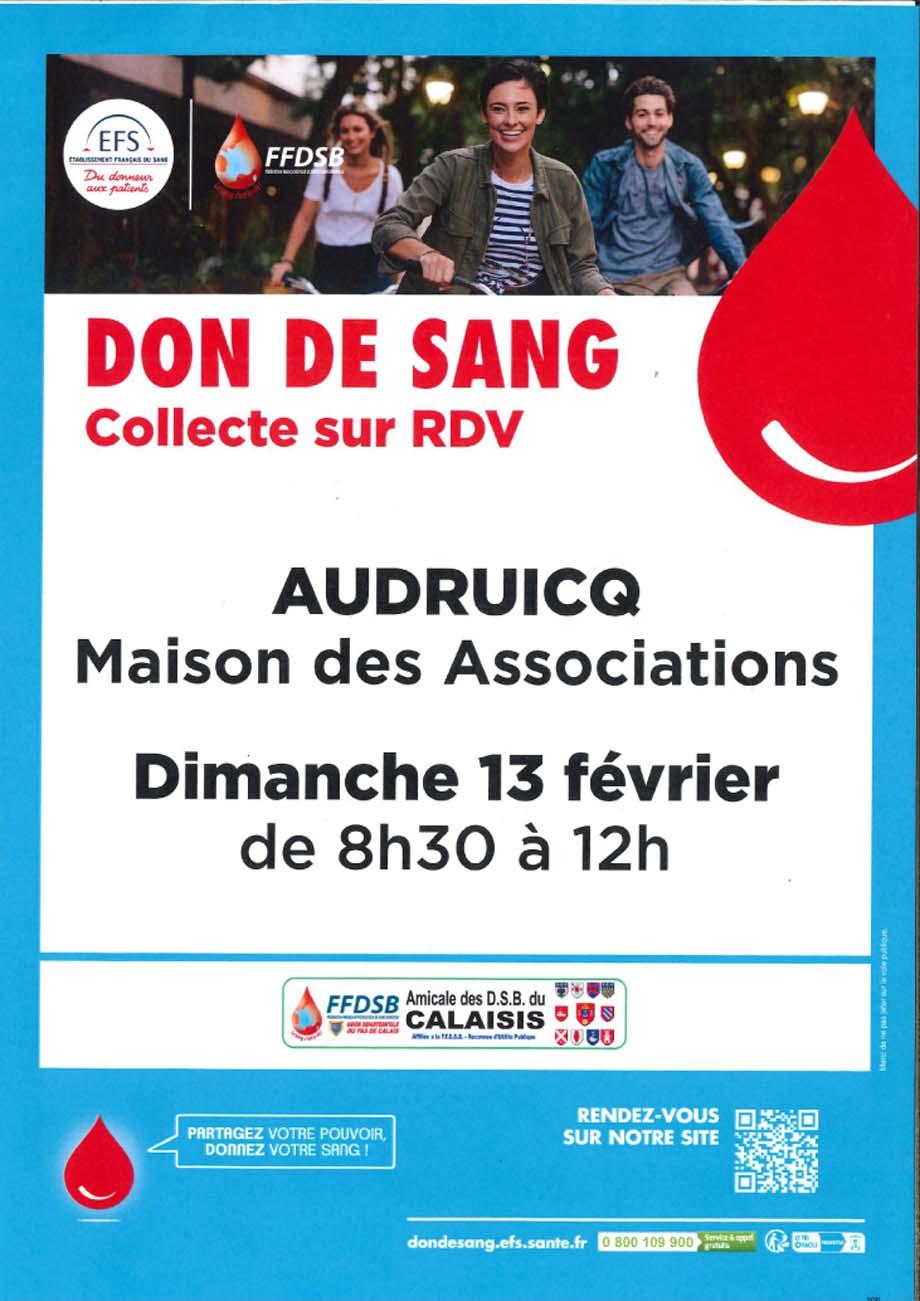 Tract don du sang