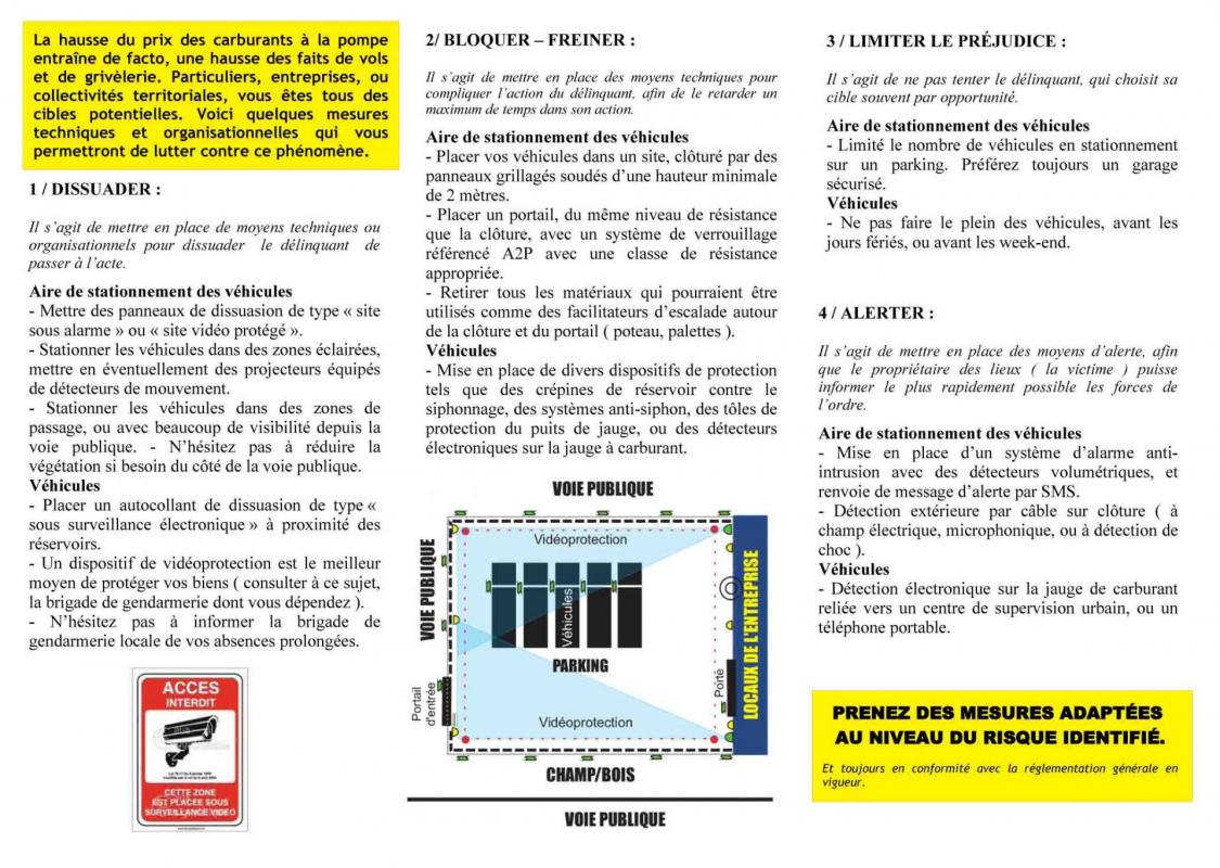 Vol carburant 2